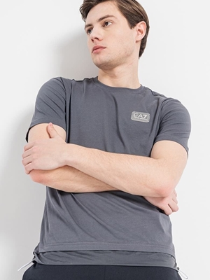 Camiseta EA7 Emporio Armani 3RPT18 PJ02Z 1977 Iron gate - Imagen 1