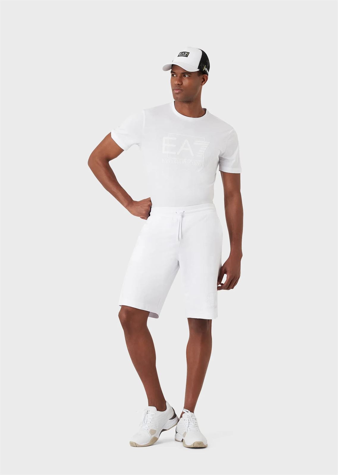 Camiseta EA7 Emporio Armani 3RPT62 PJ03Z 1100 white - Imagen 2