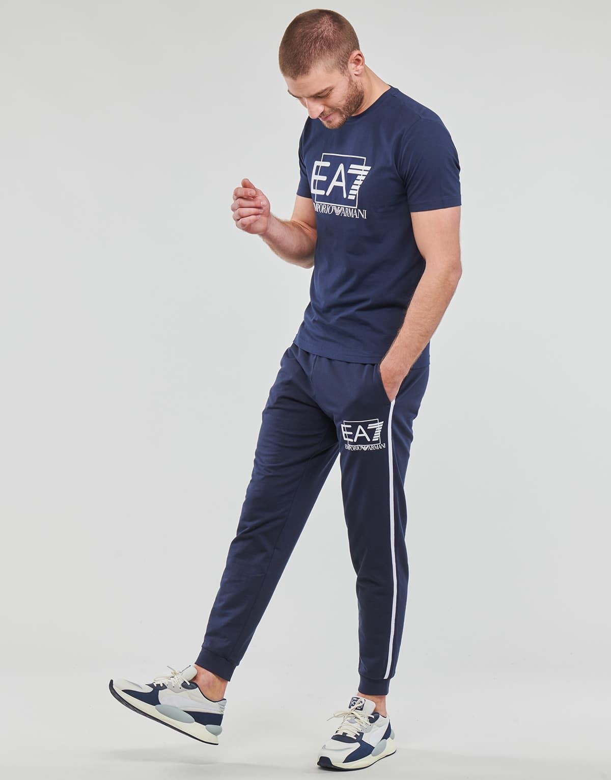 Camiseta EA7 Emporio Armani 3RPT62 PJ03Z 1554 NAVY BLUE - Imagen 3