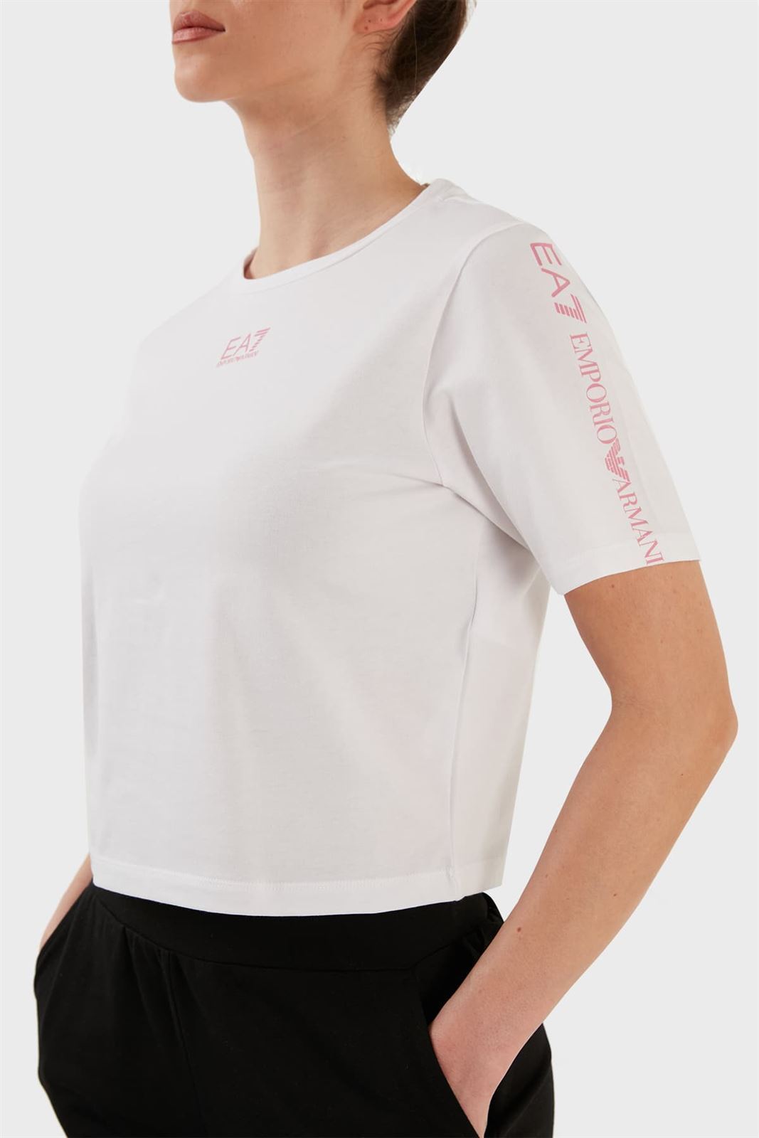 Camiseta EA7 Emporio Armani 3RTT14 TJFKZ 0193 blanco - Imagen 1