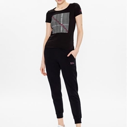 Camiseta EA7 Emporio Armani 3RTT35 TJFKZ 1200 negro - Imagen 2