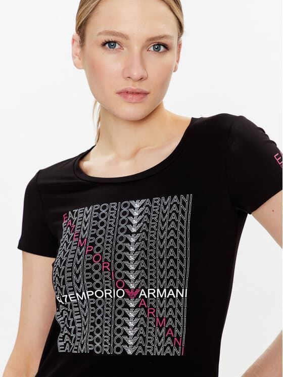 Camiseta EA7 Emporio Armani 3RTT35 TJFKZ 1200 negro - Imagen 3