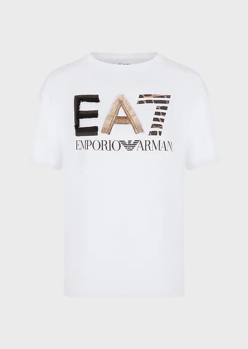 Camiseta EA7 Emporio Armani 3RTT36 TJDZZ 1100 blanco - Imagen 1