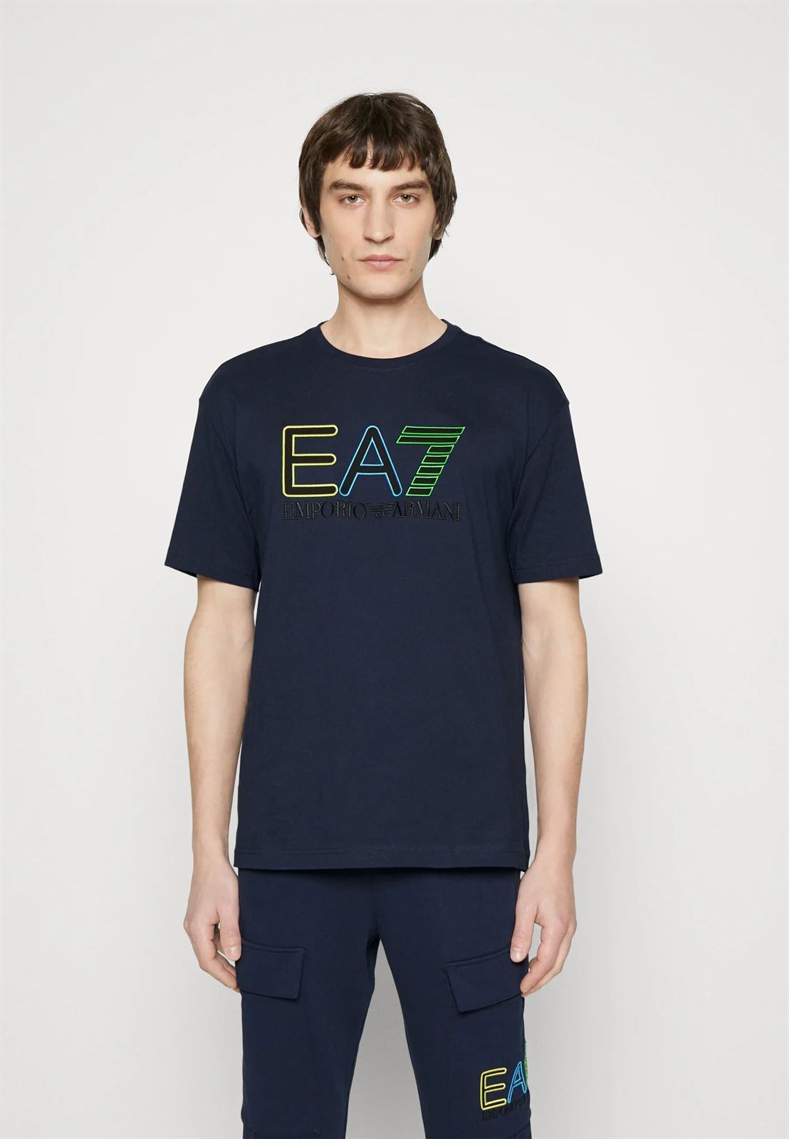 Camiseta EA7 Emporio Armani 3RUT02 PJ02Z 1554 navy blue - Imagen 1
