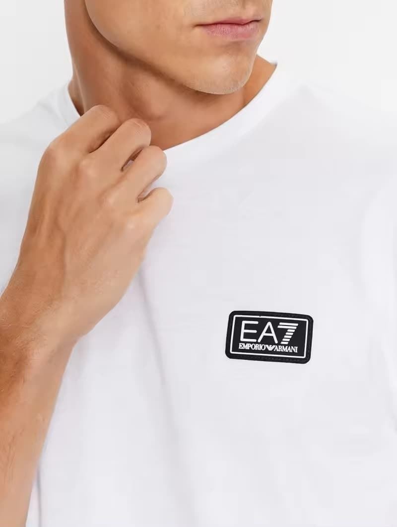 Camiseta EA7 Emporio Armani 6RPT02 PJ02Z 1100 white - Imagen 3