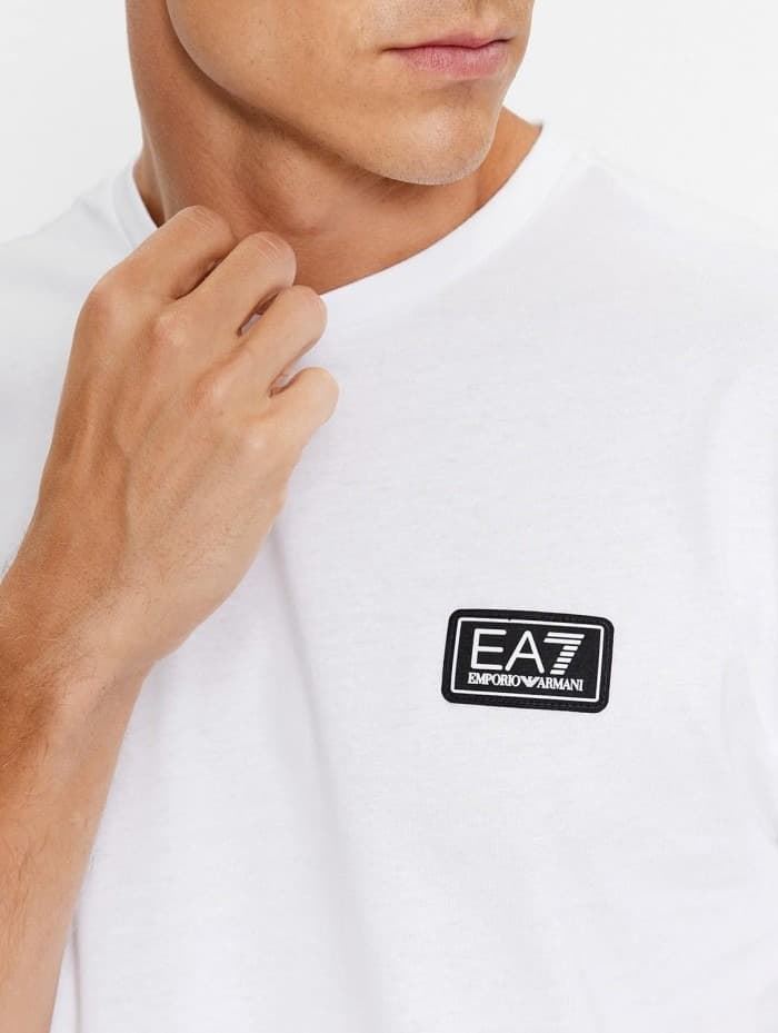 Camiseta EA7 Emporio Armani 6RPT02 PJ02Z 1100 white - Imagen 4