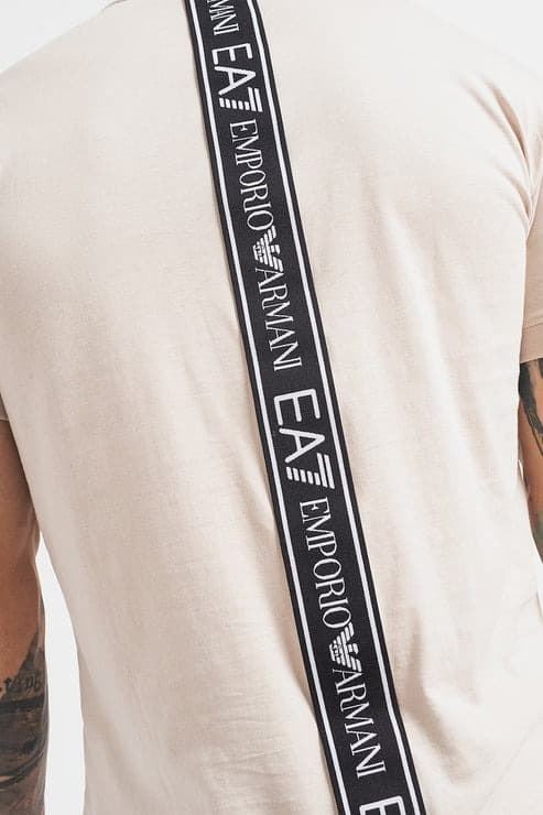 Camiseta EA7 Emporio Armani 6RPT02 PJ02Z 1716 silver cloud - Imagen 3