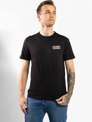 Camiseta EA7 Emporio Armani 6RPT18 PJM9Z 1200 black - Imagen 1