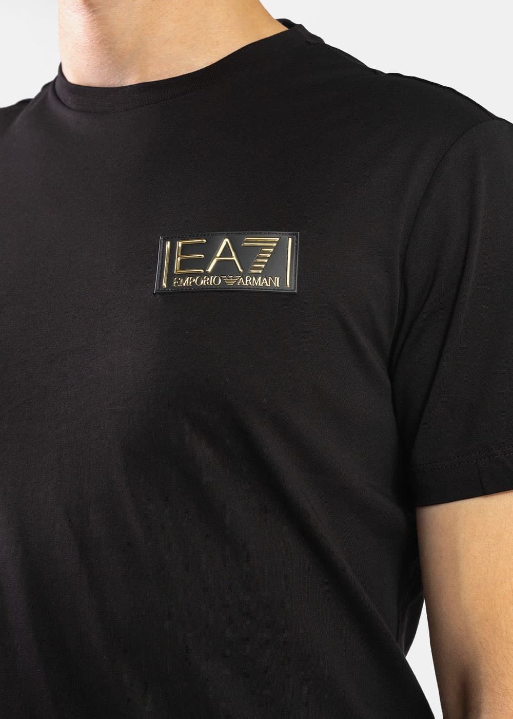 Camiseta EA7 Emporio Armani 6RPT18 PJM9Z 1200 black - Imagen 4