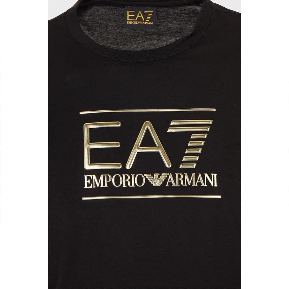 Camiseta EA7 Emporio Armani 6RPT19 PJM9Z 1200 black - Imagen 3