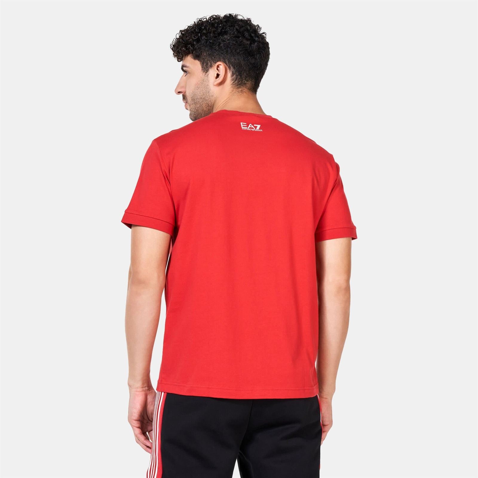 Camiseta EA7 Emporio Armani 6RPT51 PJ7BZ 1462 american beauty - Imagen 2