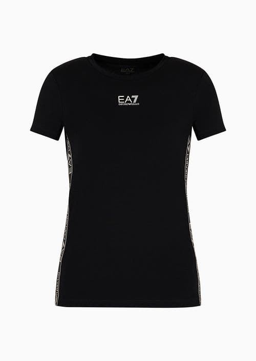 Camiseta EA7 Emporio Armani 6RTT26 TJKUZ 1200 black - Imagen 1