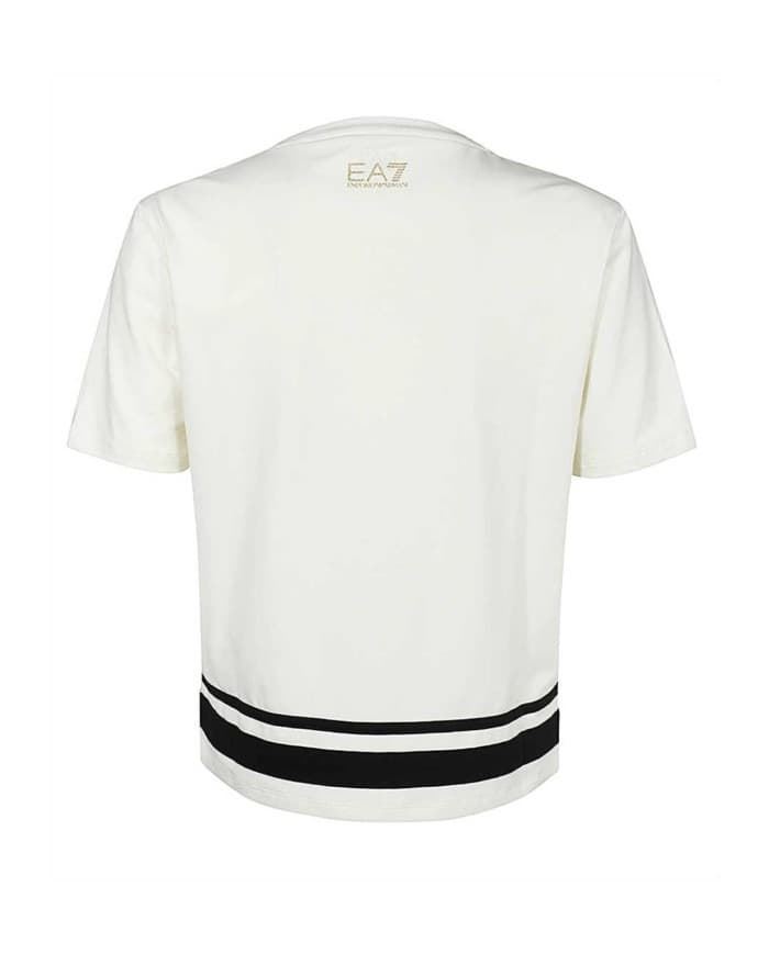 Camiseta EA7 Emporio Armani 6RTT34 TJPYZ 1130 lily white - Imagen 2