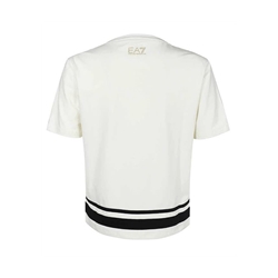 Camiseta EA7 Emporio Armani 6RTT34 TJPYZ 1130 lily white - Imagen 2
