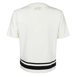 Camiseta EA7 Emporio Armani 6RTT34 TJPYZ 1130 lily white - Imagen 2