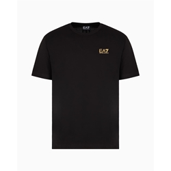 Camiseta EA7 Emporio Armani 7M000567 AF10375 MC004 black/gold - Imagen 1