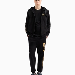 Camiseta EA7 Emporio Armani 7M000567 AF10375 MC004 black/gold - Imagen 2