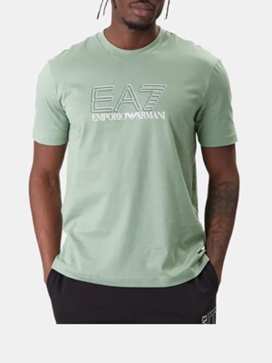 Camiseta EA7 Emporio Armani 7M001308 AF10373 U7243 green bay - Imagen 1