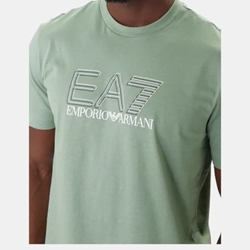 Camiseta EA7 Emporio Armani 7M001308 AF10373 U7243 green bay - Imagen 2