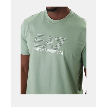 Camiseta EA7 Emporio Armani 7M001308 AF10373 U7243 green bay - Imagen 2