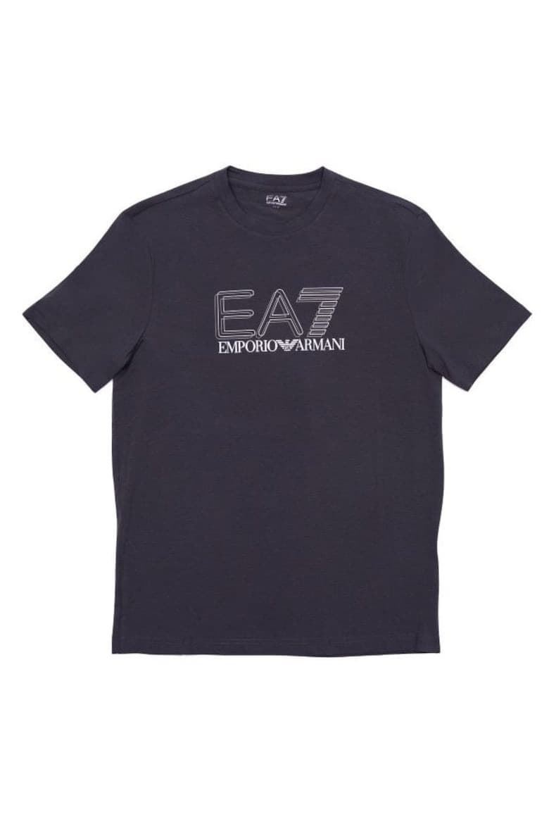 Camiseta EA7 Emporio Armani 7M001308 AF10373 U8111 gray pinstripe - Imagen 1