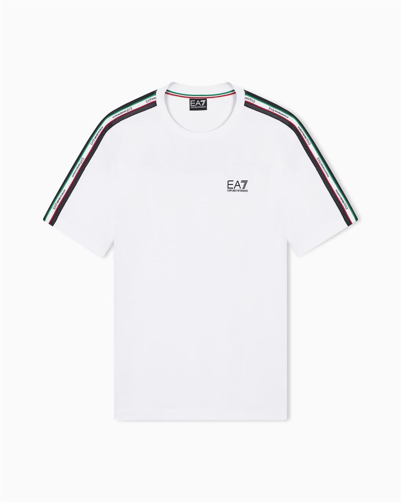 Camiseta EA7 Emporio Armani 7M001861 AF125303 U0002 WHITE - Imagen 1