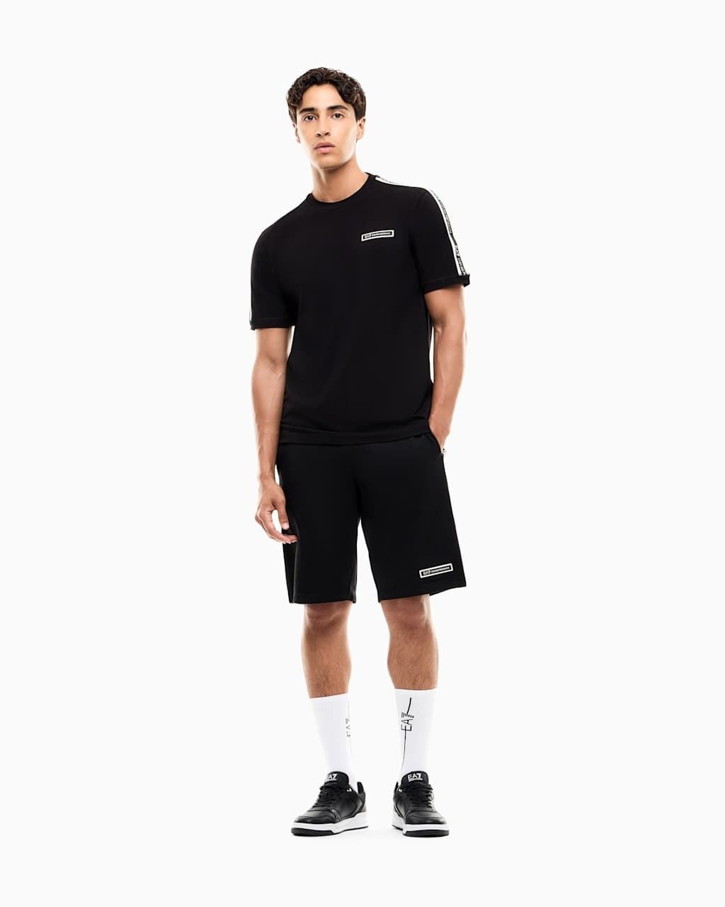 Camiseta EA7 Emporio Armani 7M002189 AF10373 UC001 Black - Imagen 2