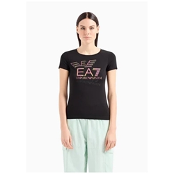 Camiseta EA7 Emporio Armani 7W000182 AF10373 UC001 black - Imagen 2