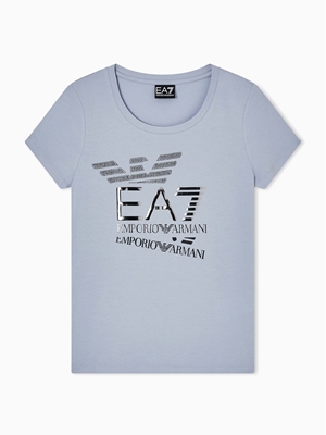 Camiseta EA7 Emporio Armani 7W000977 AF1037 U9309 Zen Blue - Imagen 1