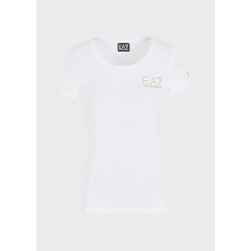 Camiseta EA7 Emporio Armani 8NTT65 TJDQZ 1100 blanco - Imagen 1