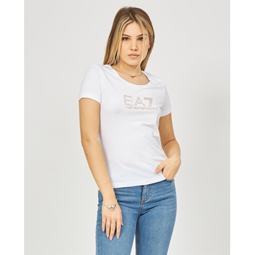 Camiseta EA7 Emporio Armani 8NTT67 TJDQZ 1100 white - Imagen 1