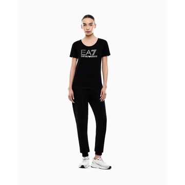 Camiseta EA7 Emporio Armani Woman Roasted Cashew 7W000536 AF10373 U6167 - Imagen 1