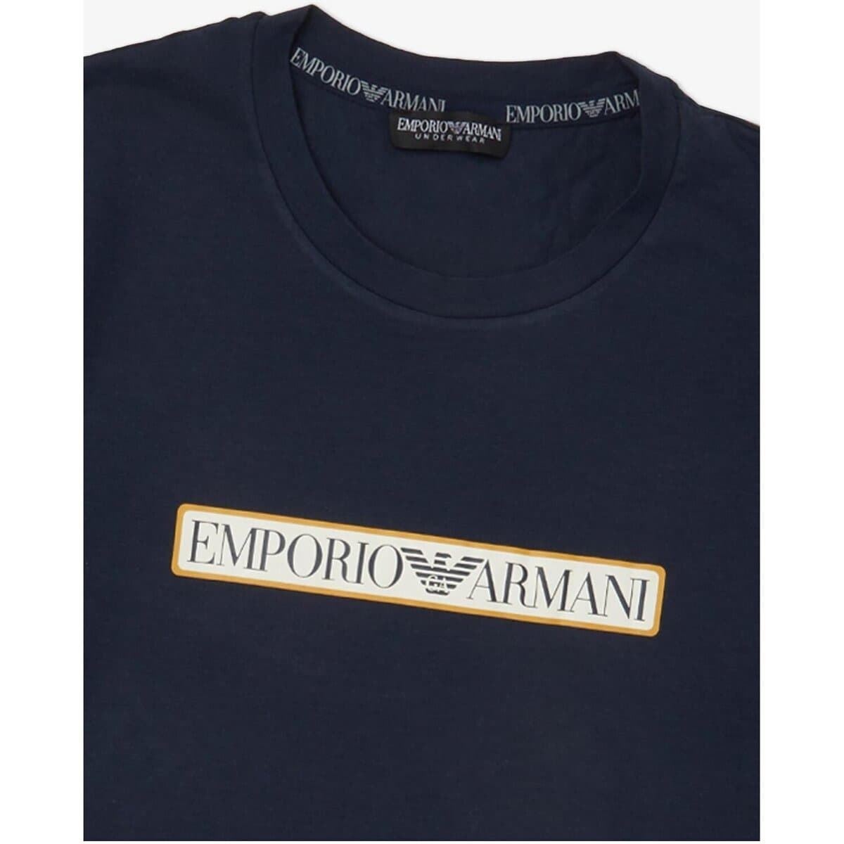 Camiseta Emporio Armani 111035 3F517 00020 negro - Imagen 2