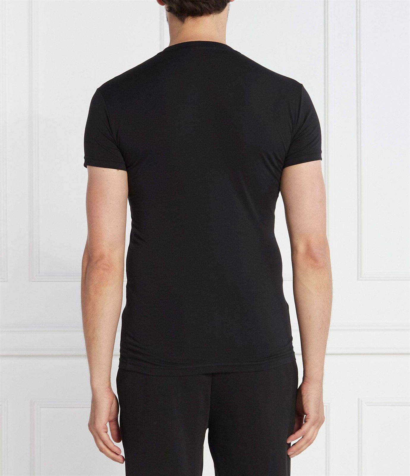 Camiseta Emporio Armani 111035 3F517 00020 negro - Imagen 4