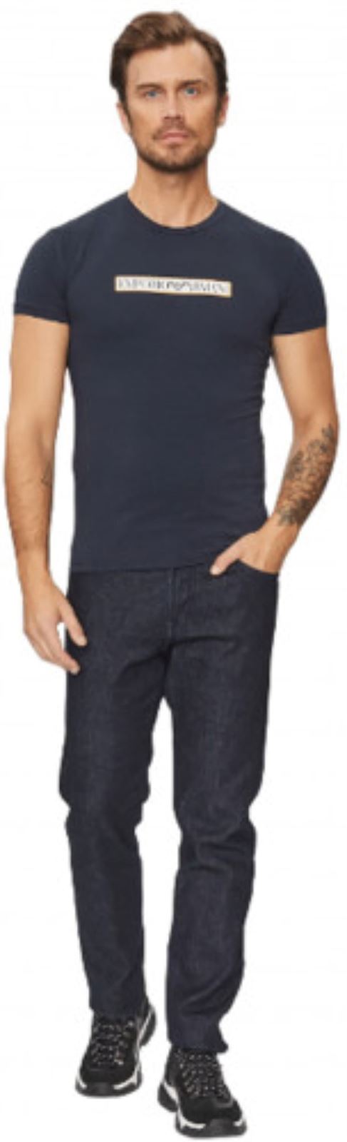 Camiseta Emporio Armani 111035 3f517 00135 marino - Imagen 2