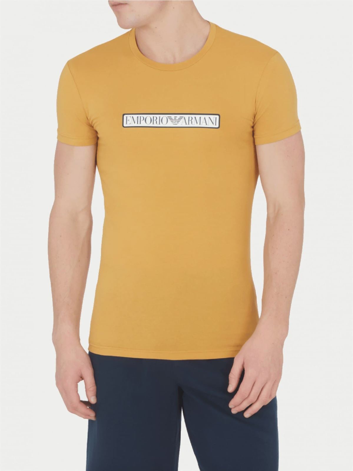 Camiseta Emporio Armani 111035 3F517 00461 SENAPE - Imagen 1