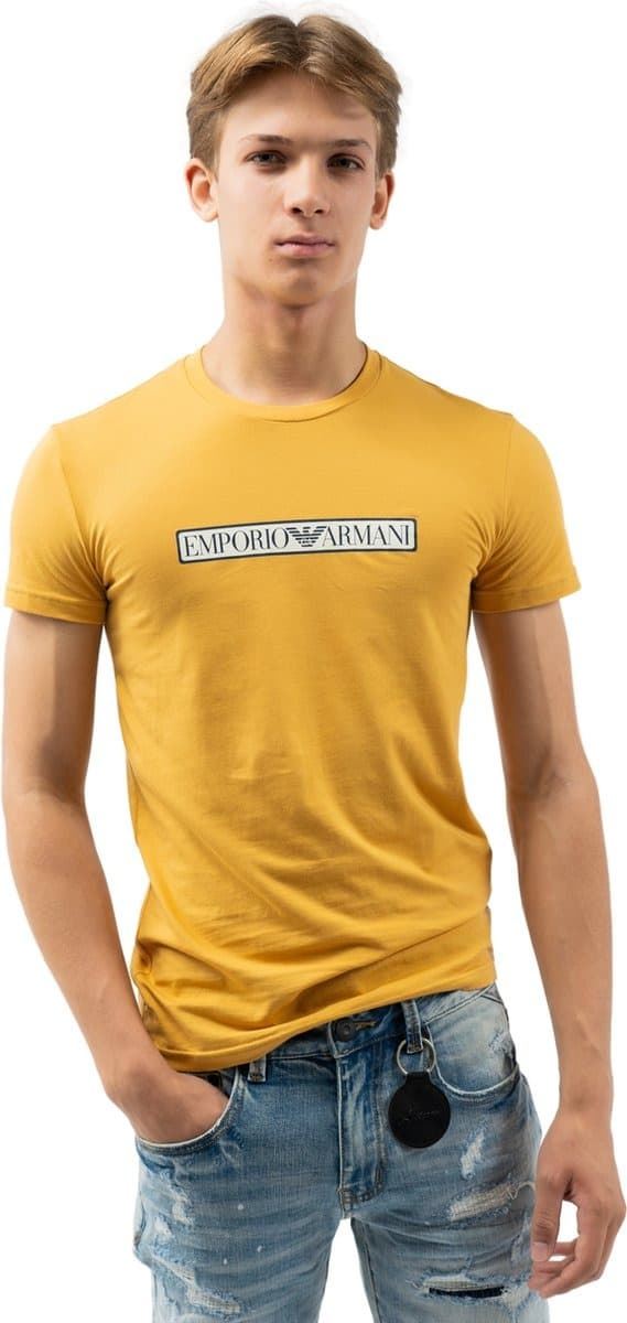 Camiseta Emporio Armani 111035 3F517 00461 SENAPE - Imagen 1