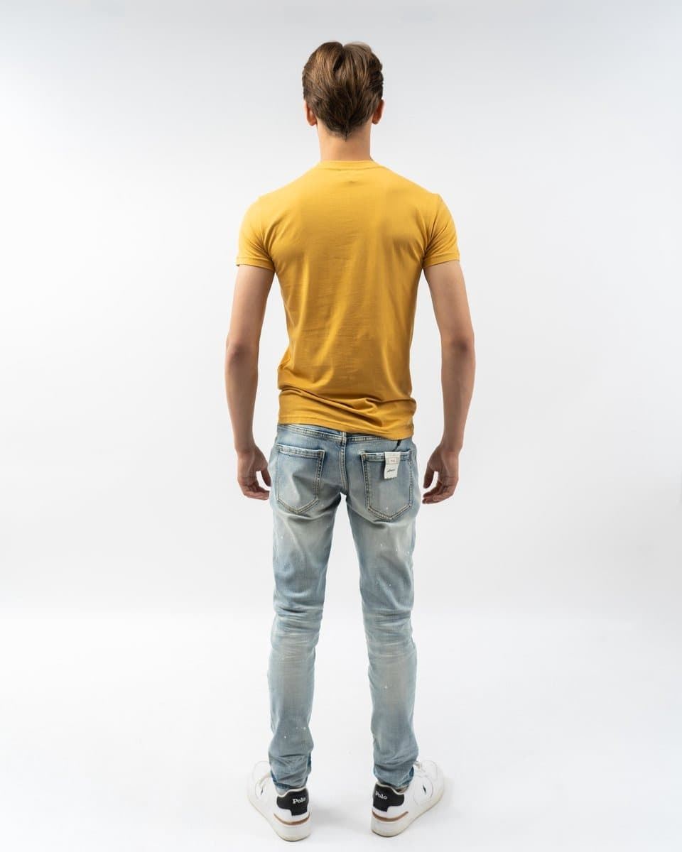 Camiseta Emporio Armani 111035 3F517 00461 SENAPE - Imagen 3