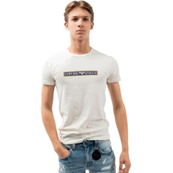 Camiseta Emporio Armani 111035 3F517 12311 crema - Imagen 1