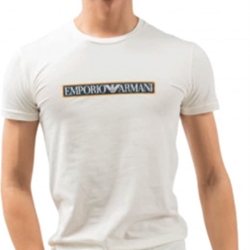 Camiseta Emporio Armani 111035 3F517 12311 crema - Imagen 1