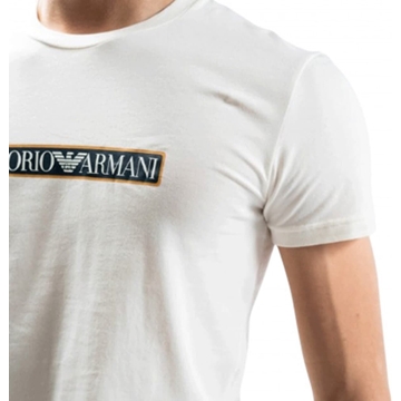 Camiseta Emporio Armani 111035 3F517 12311 crema - Imagen 2