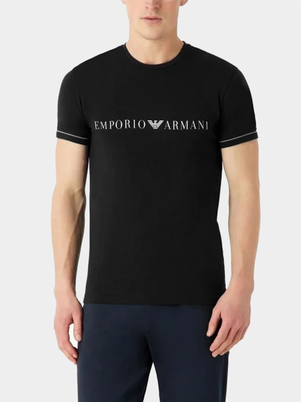 Camiseta Emporio Armani 111971 3F525 00020 negro - Imagen 1