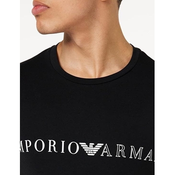 Camiseta Emporio Armani 111971 3F525 00020 negro - Imagen 2