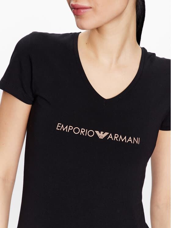 Camiseta Emporio Armani 164699 3R227 00020 negro - Imagen 1
