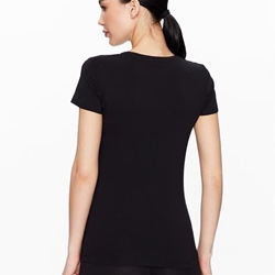 Camiseta Emporio Armani 164699 3R227 00020 negro - Imagen 2