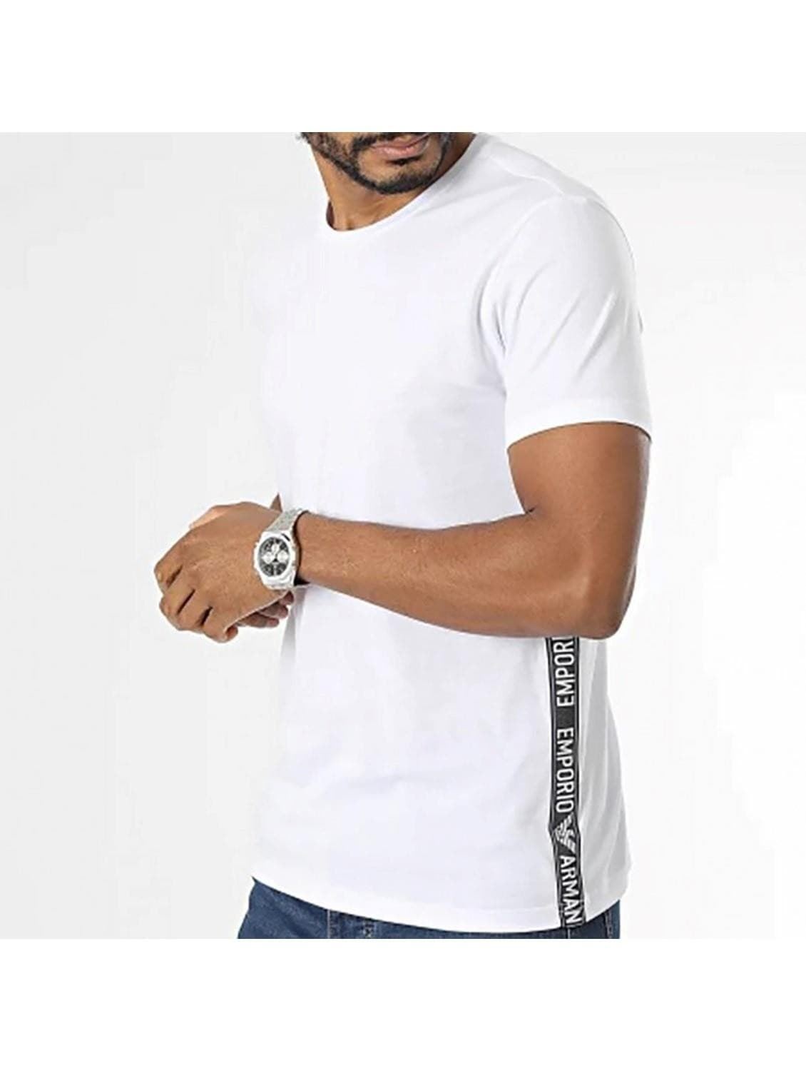 Camiseta Emporio Armani 211845 3R475 00010 blanco - Imagen 3