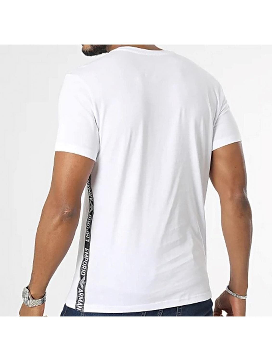 Camiseta Emporio Armani 211845 3R475 00010 blanco - Imagen 4
