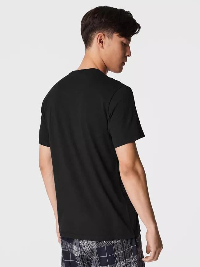 Camiseta Emporio Armani 211845 3R475 00020 negro - Imagen 2