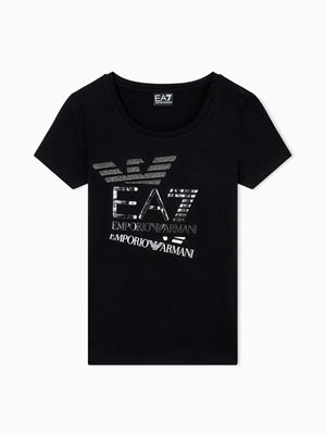 Camiseta Emporio Armani Black 7W000720 AF10373 UC001 - Imagen 1