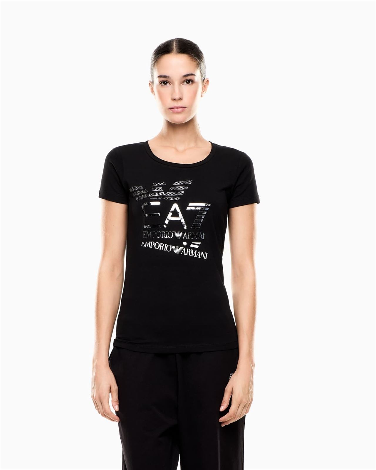 Camiseta Emporio Armani Black 7W000720 AF10373 UC001 - Imagen 4